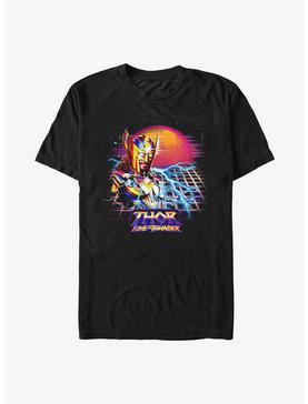 Marvel Thor: Love And Thunder Synthwave Sunset T-Shirt, , hi-res