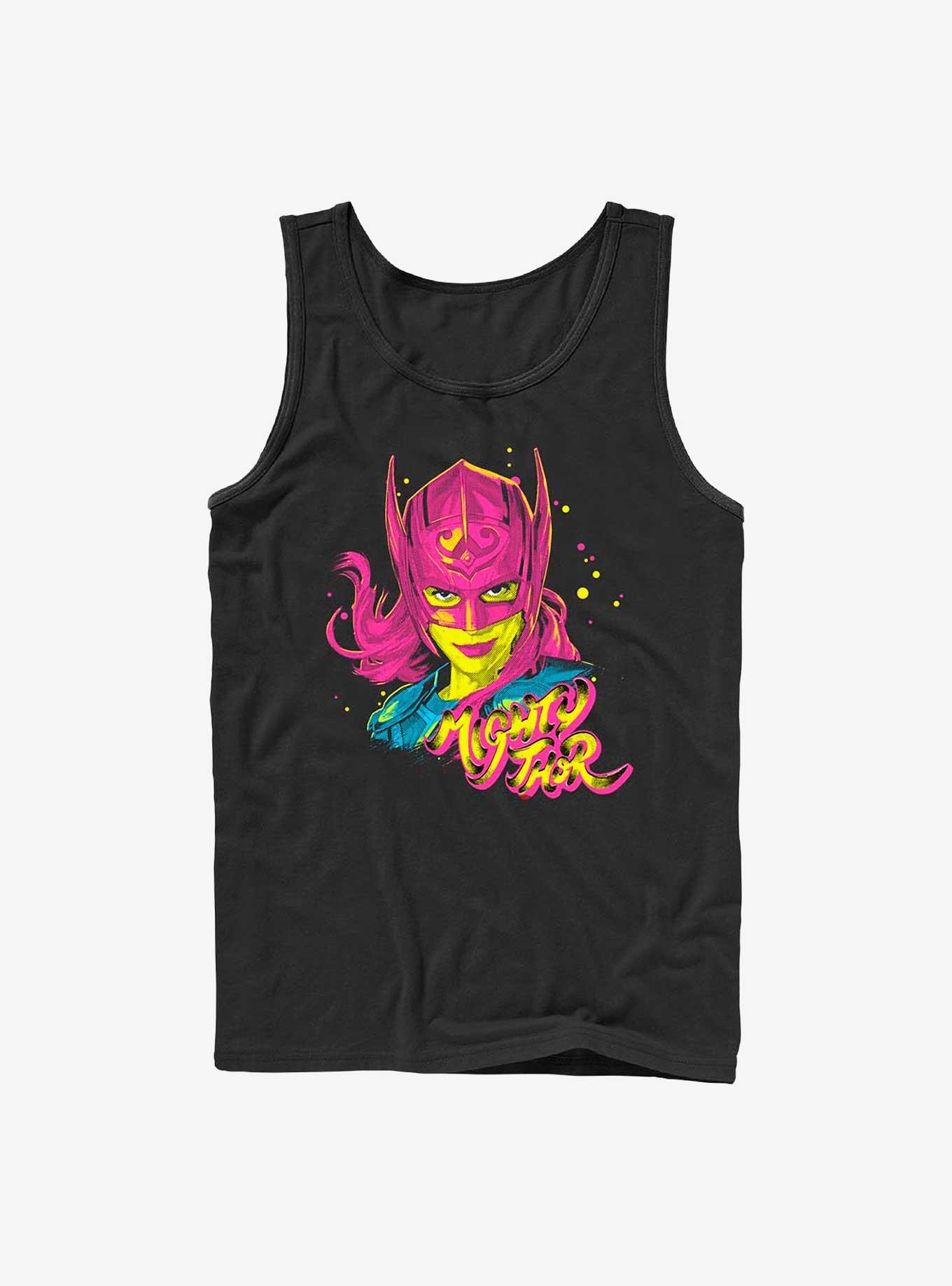 Marvel Thor: Love And Thunder Pop Art Thor Tank, BLACK, hi-res