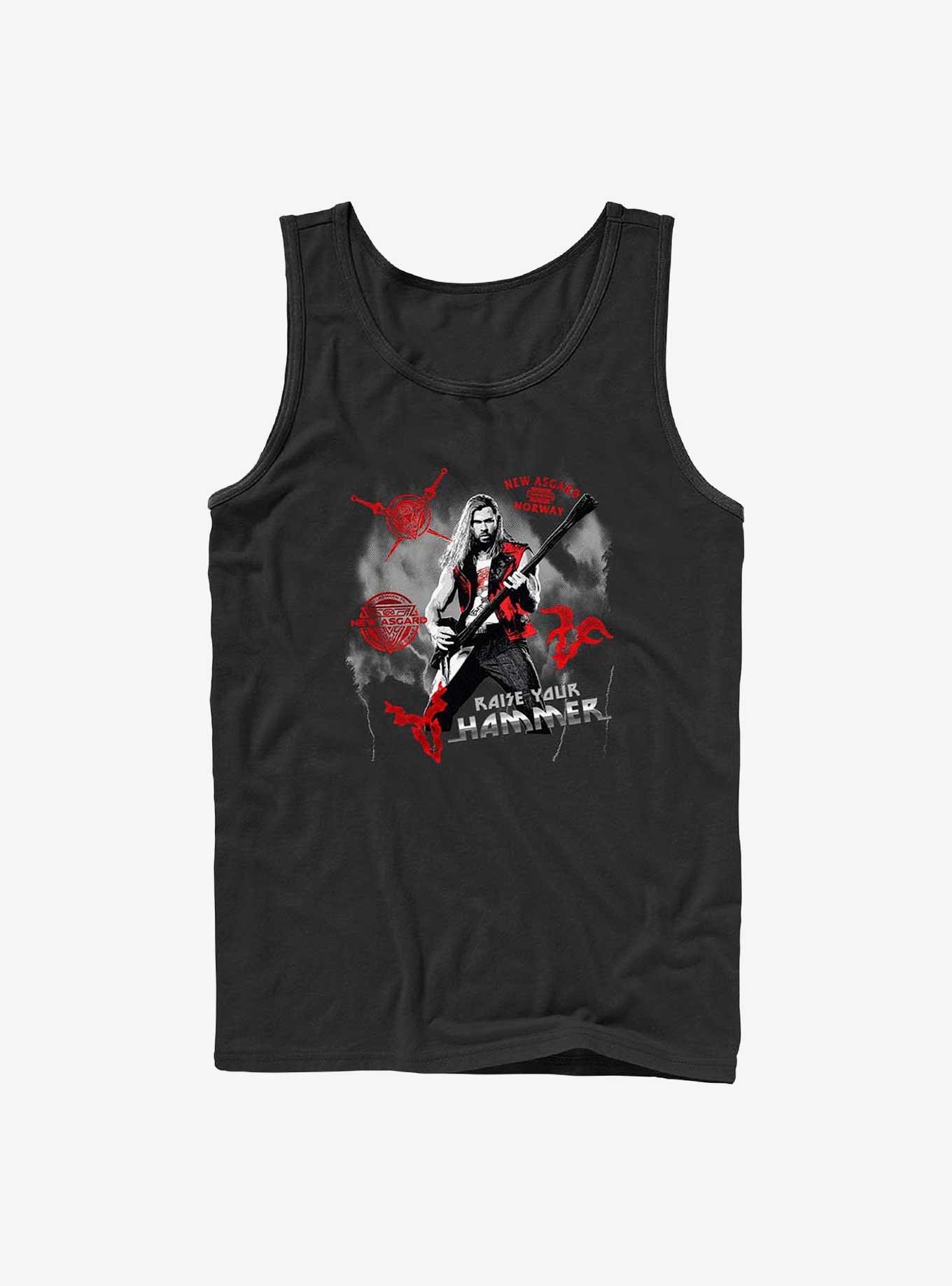 Marvel Thor: Love And Thunder Rock God Tank, BLACK, hi-res