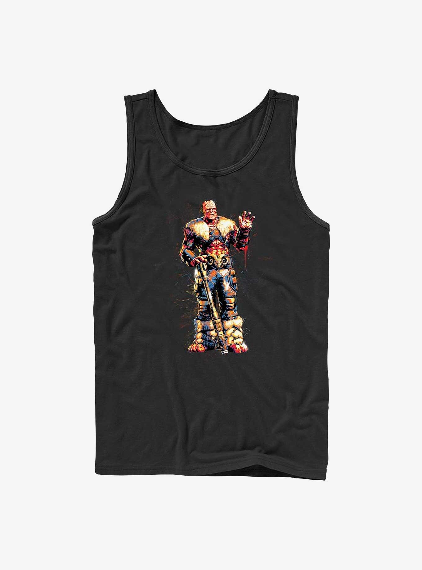 Marvel Thor: Love And Thunder Splatter Paint Tank, BLACK, hi-res