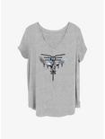 Marvel Thor: Love And Thunder Pegasus Girls T-Shirt Plus Size, HEATHER GR, hi-res