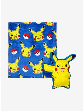 Pokémon Pikachu Plush and Blanket Set, , hi-res
