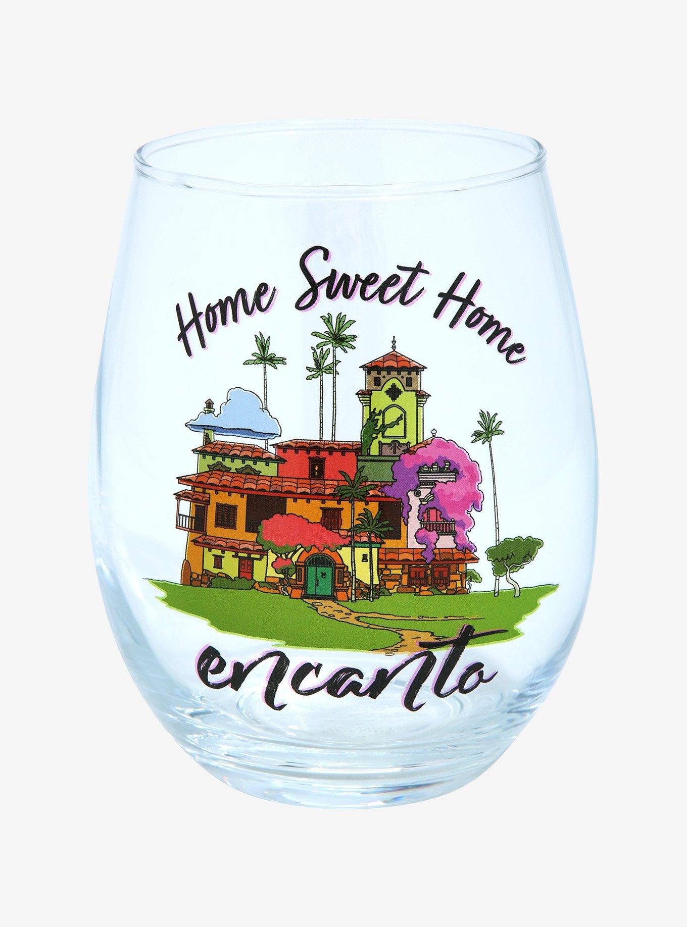 Disney Encanto Home Sweet Home Wine Glass, , hi-res