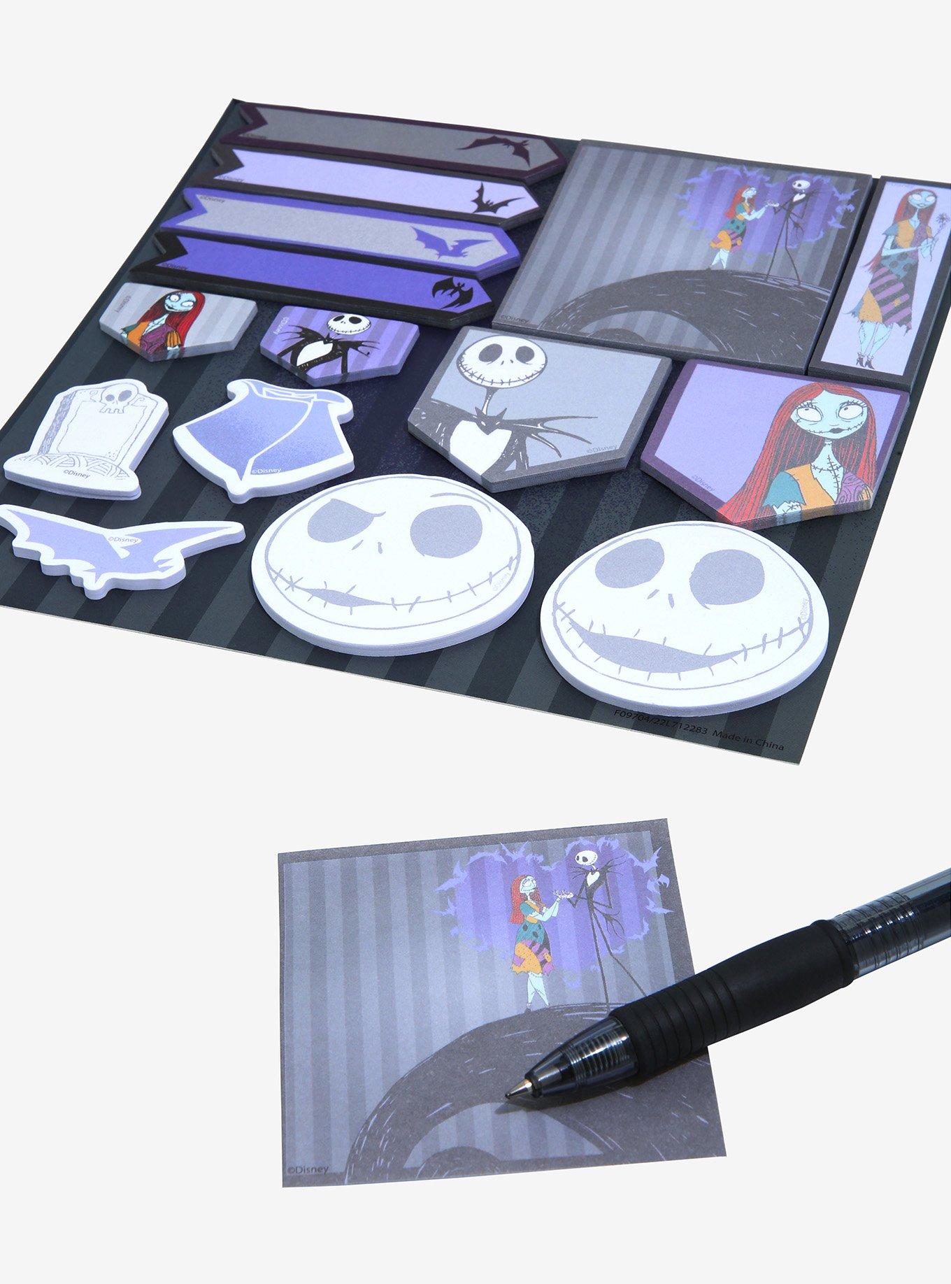The Nightmare Before Christmas Jack & Sally Sticky Note Set, , hi-res