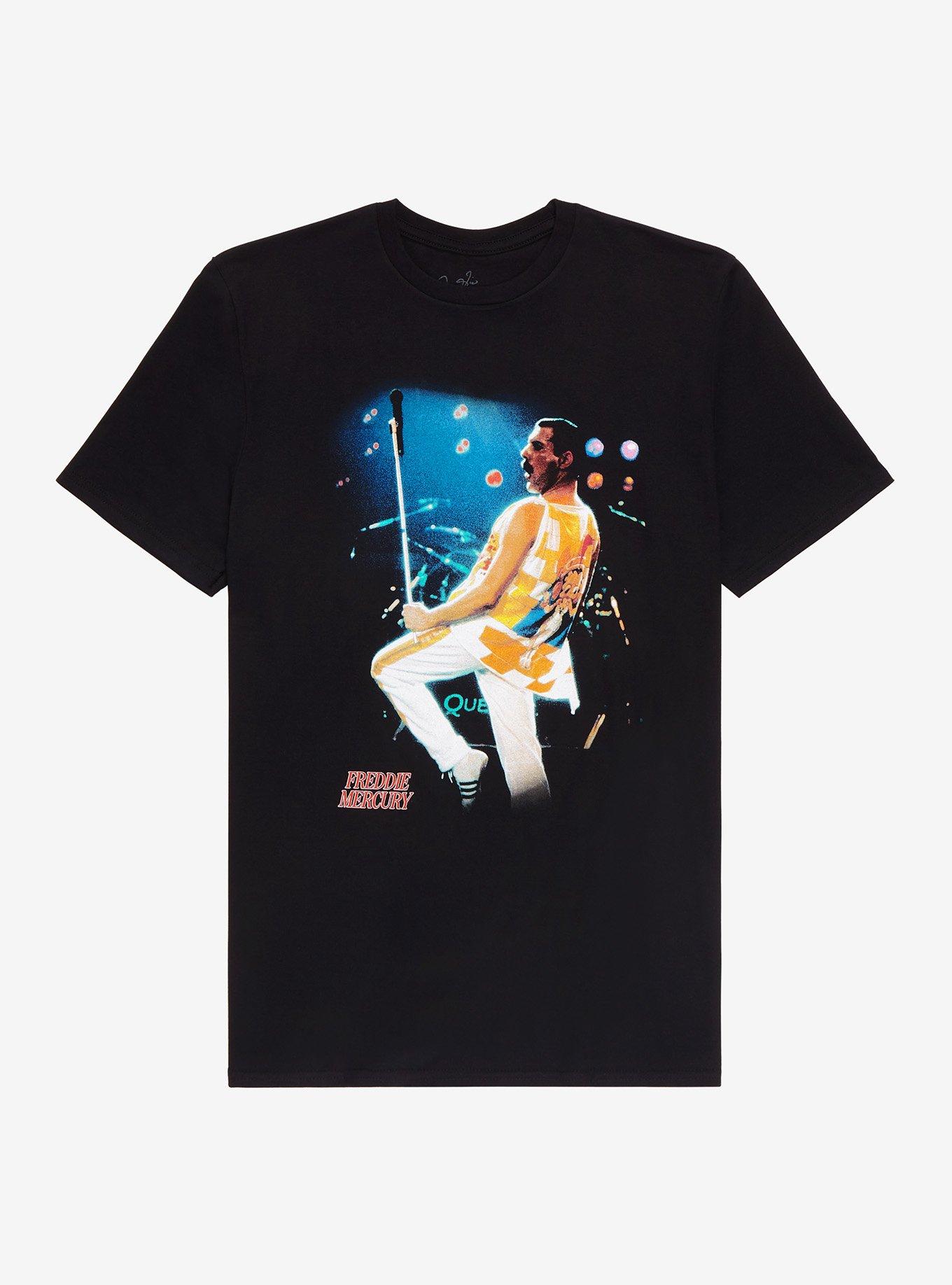 Freddie mercury cheap shirt hot topic