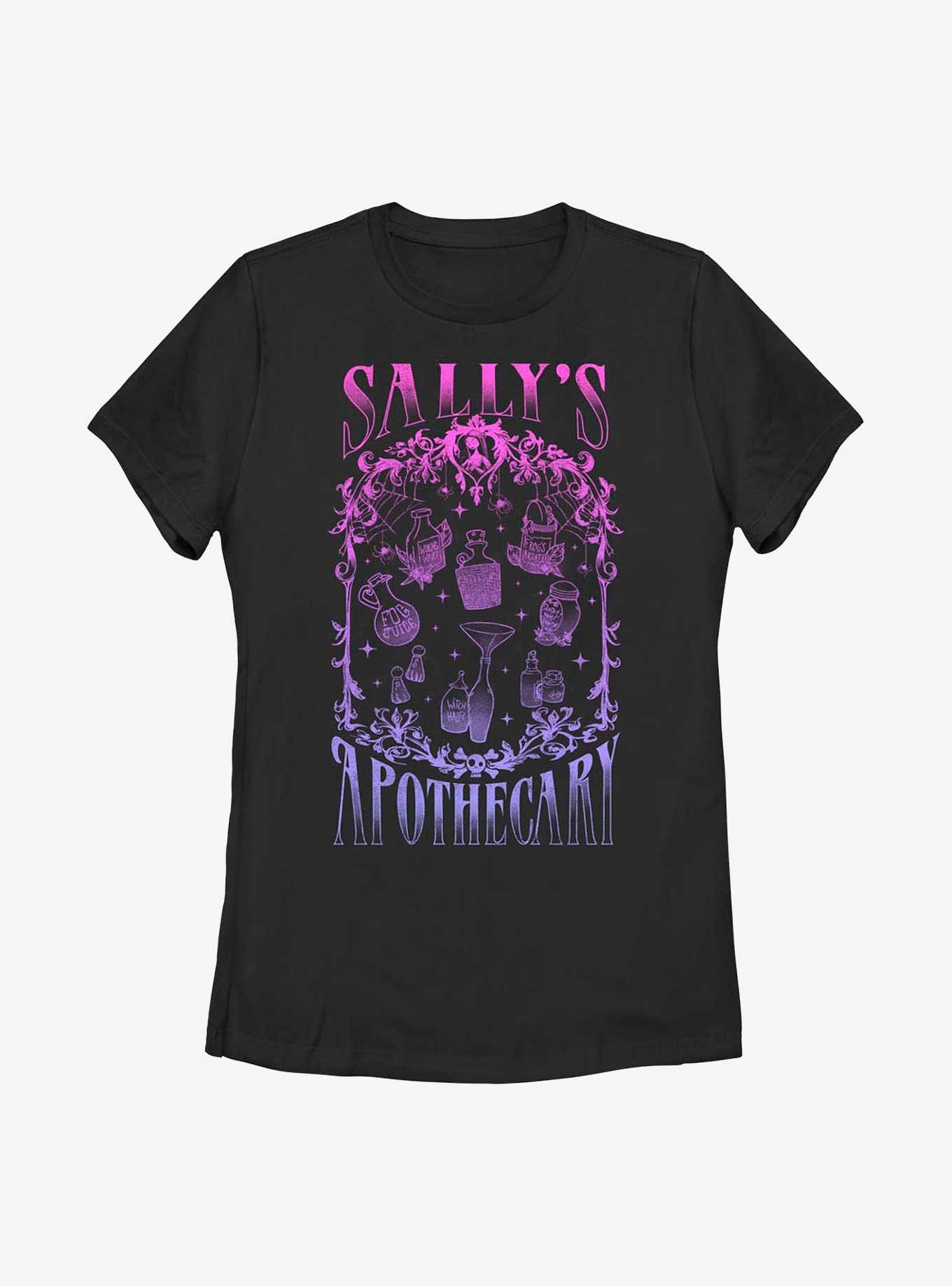 Disney Nightmare Before Christmas Sally's Dark Apothecary Womens T-Shirt, BLACK, hi-res