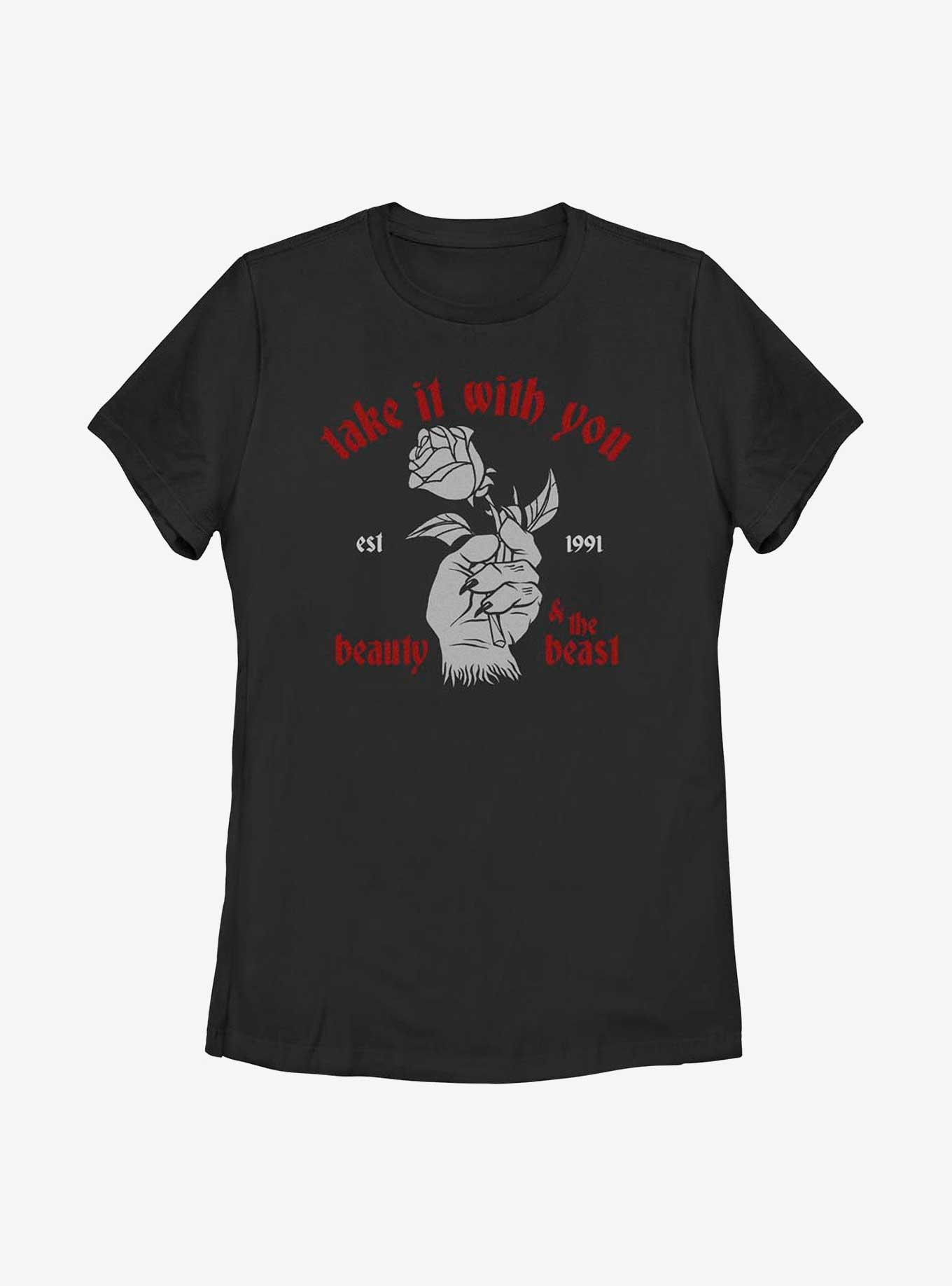 Disney Beauty And The Beast With You Womens T-Shirt, , hi-res