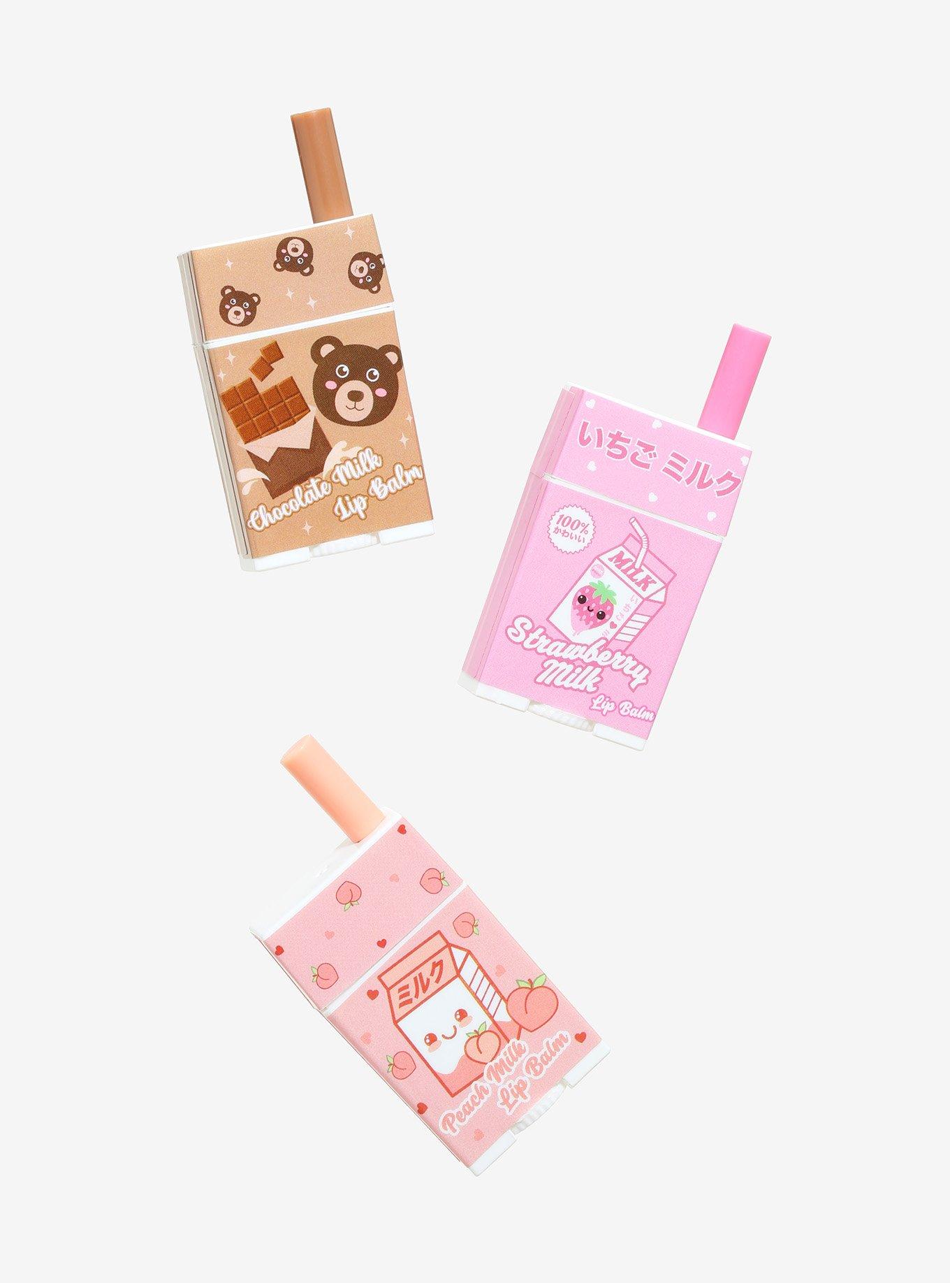 Fruit Milk Lip Balm Set, , hi-res