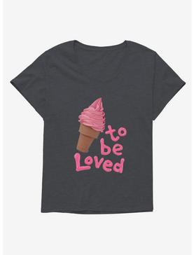 Asian American & Pacific Islander Heritage  Onch Ice Cream To Be Loved Girls T-Shirt Plus Size, , hi-res
