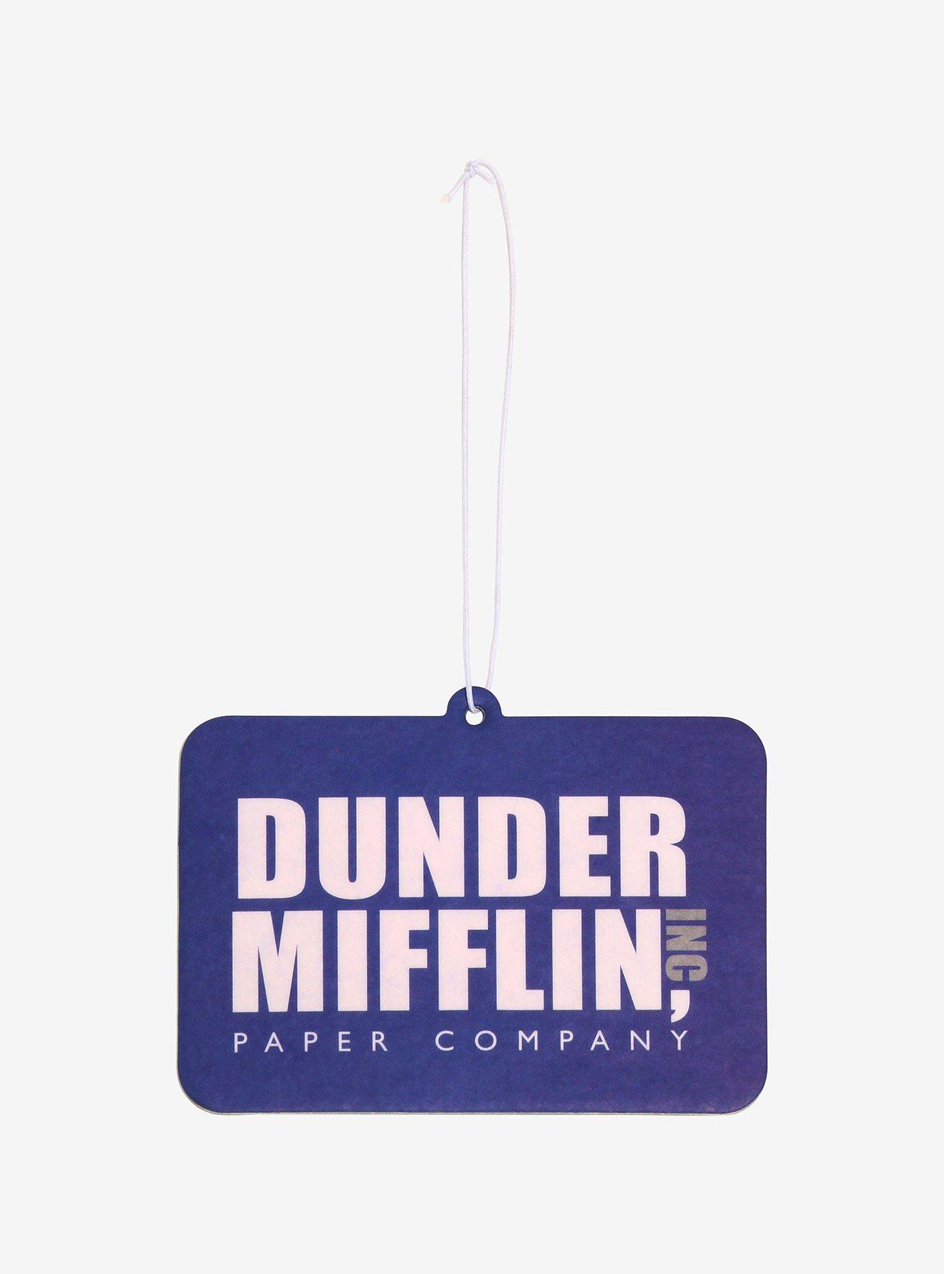 The Office Dunder Mifflin Logo Blueberry Scented Air Freshener, , hi-res