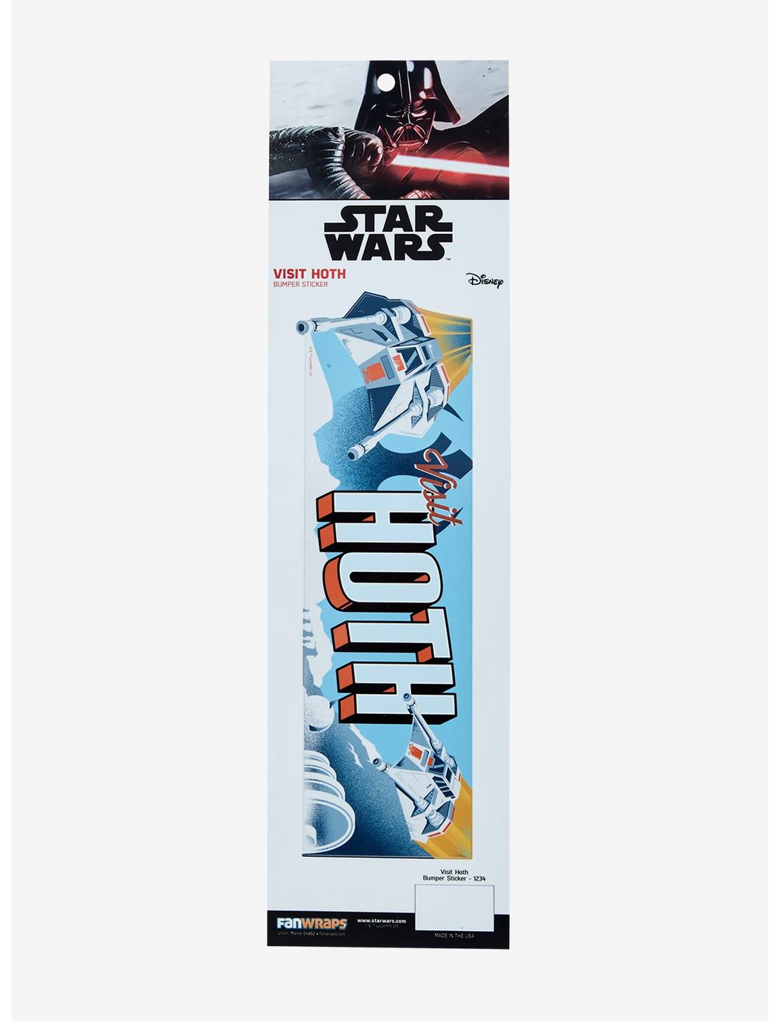 Star Wars Visit Hoth Bumper Sticker, , hi-res