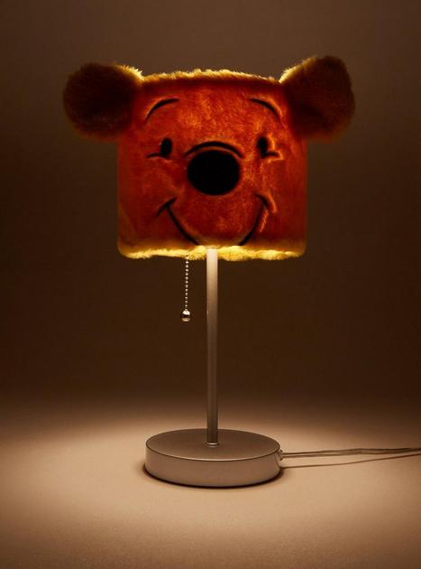 Disney Winnie the Pooh Smiling Pooh Bear Figural Table Lamp | BoxLunch