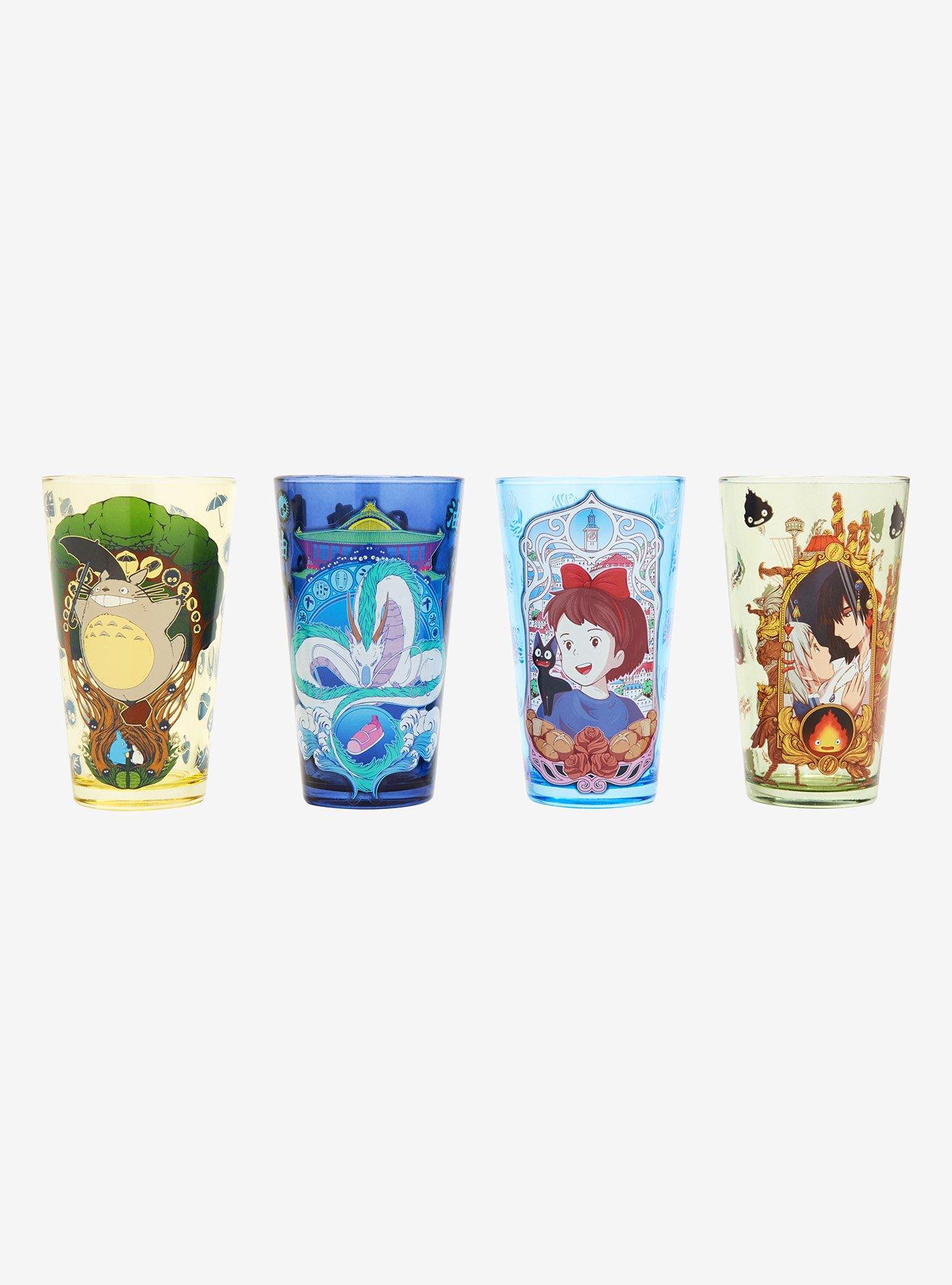 Disney Memes 10-Ounce Tumbler Glasses Set of 4