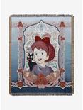 Studio Ghibli Kiki’s Delivery Service Kiki & Jiji Filigree Portrait Tapestry Throw - BoxLunch Exclusive , , hi-res
