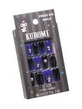 Kuromi Purple Flames Faux Nail Set, , hi-res