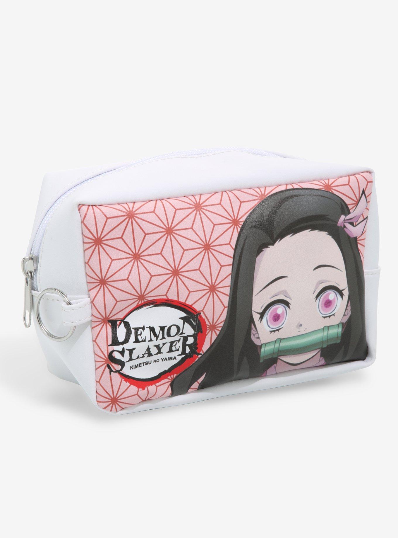 demon slayer makeup bag