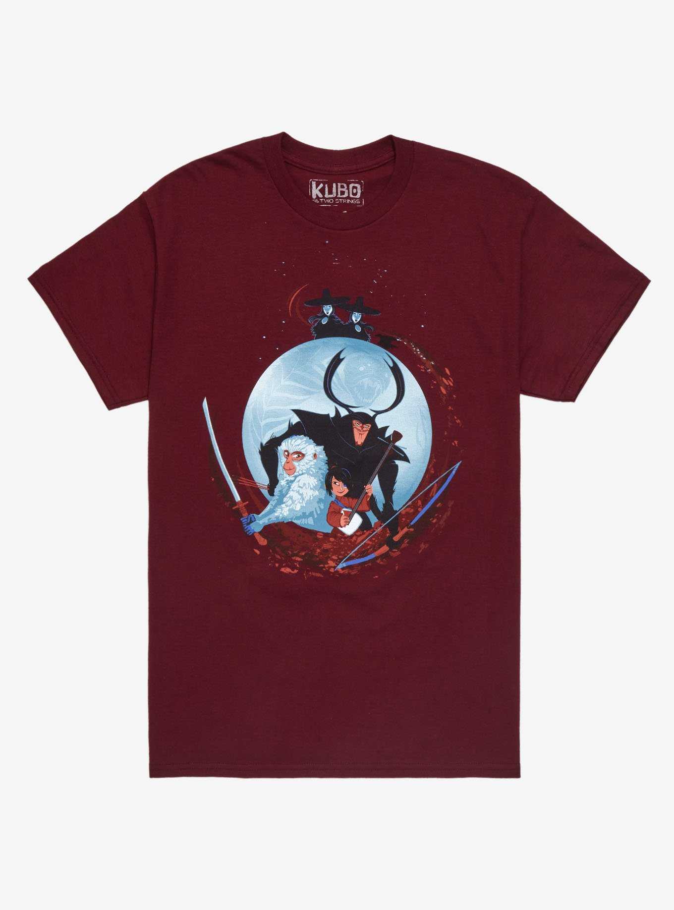 Laika Kubo And The Two Strings Group T-Shirt By Erika Howell, , hi-res
