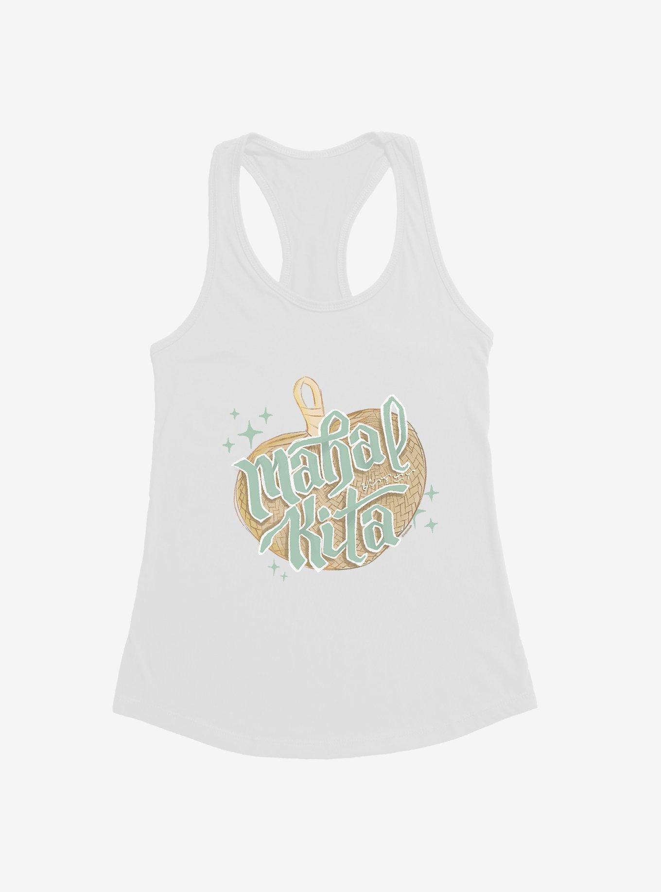 Asian American & Pacific Islander Heritage  HT Creators: Hella Leah Mahal Kita Girls Tank, WHITE, hi-res