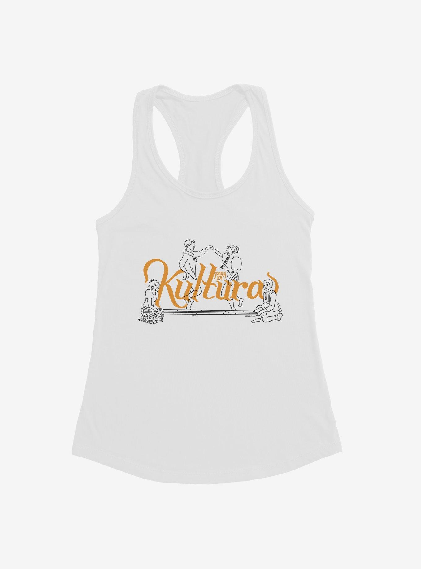 Asian American & Pacific Islander Heritage  HT Creators: Hella Leah Para Sa Kultura Girls Tank, WHITE, hi-res