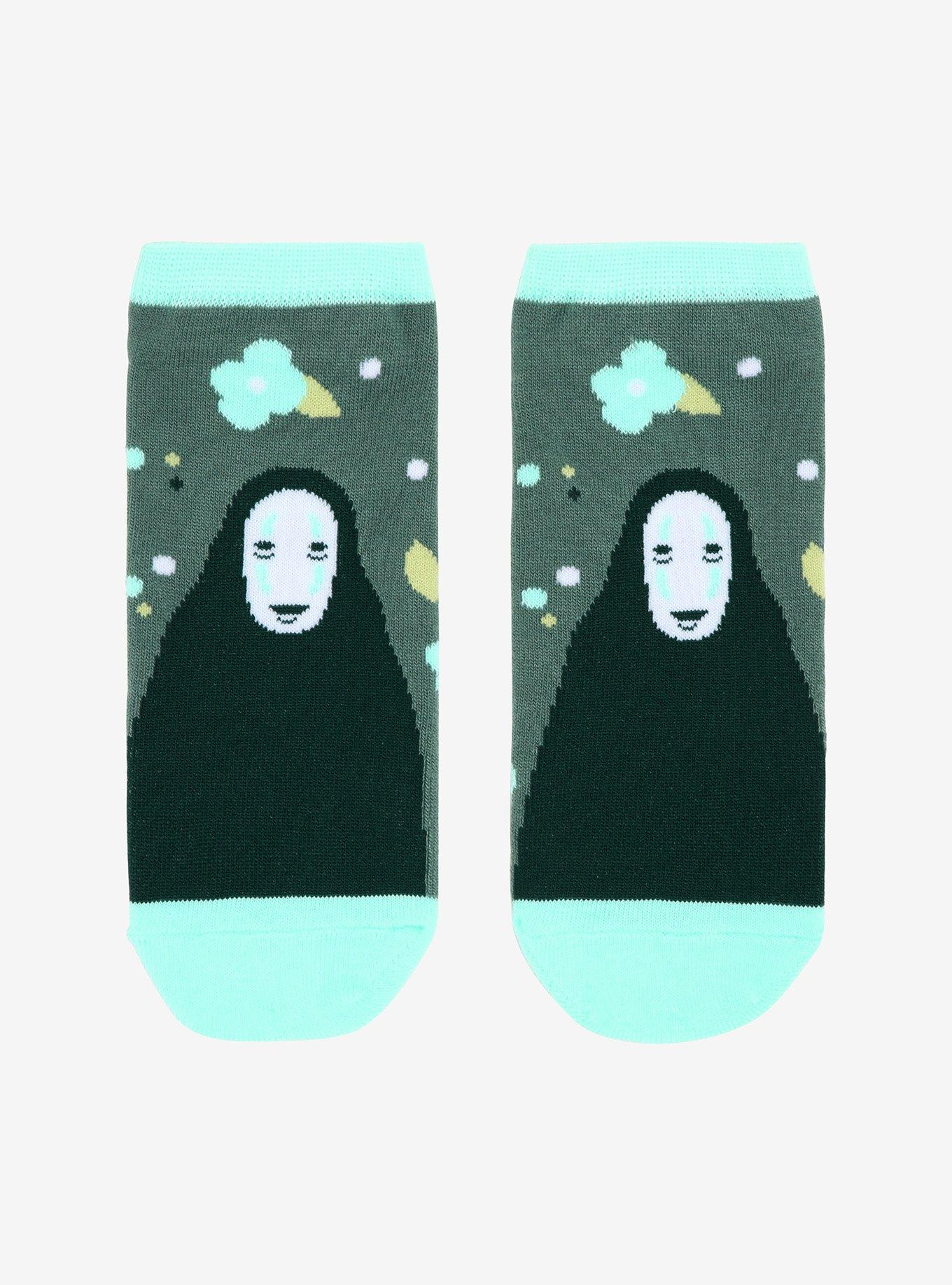 Studio Ghibli Spirited Away No-Face No-Show Socks, , hi-res