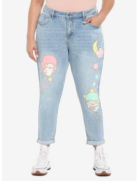 Little Twin Stars Mom Jeans Plus Size, , hi-res