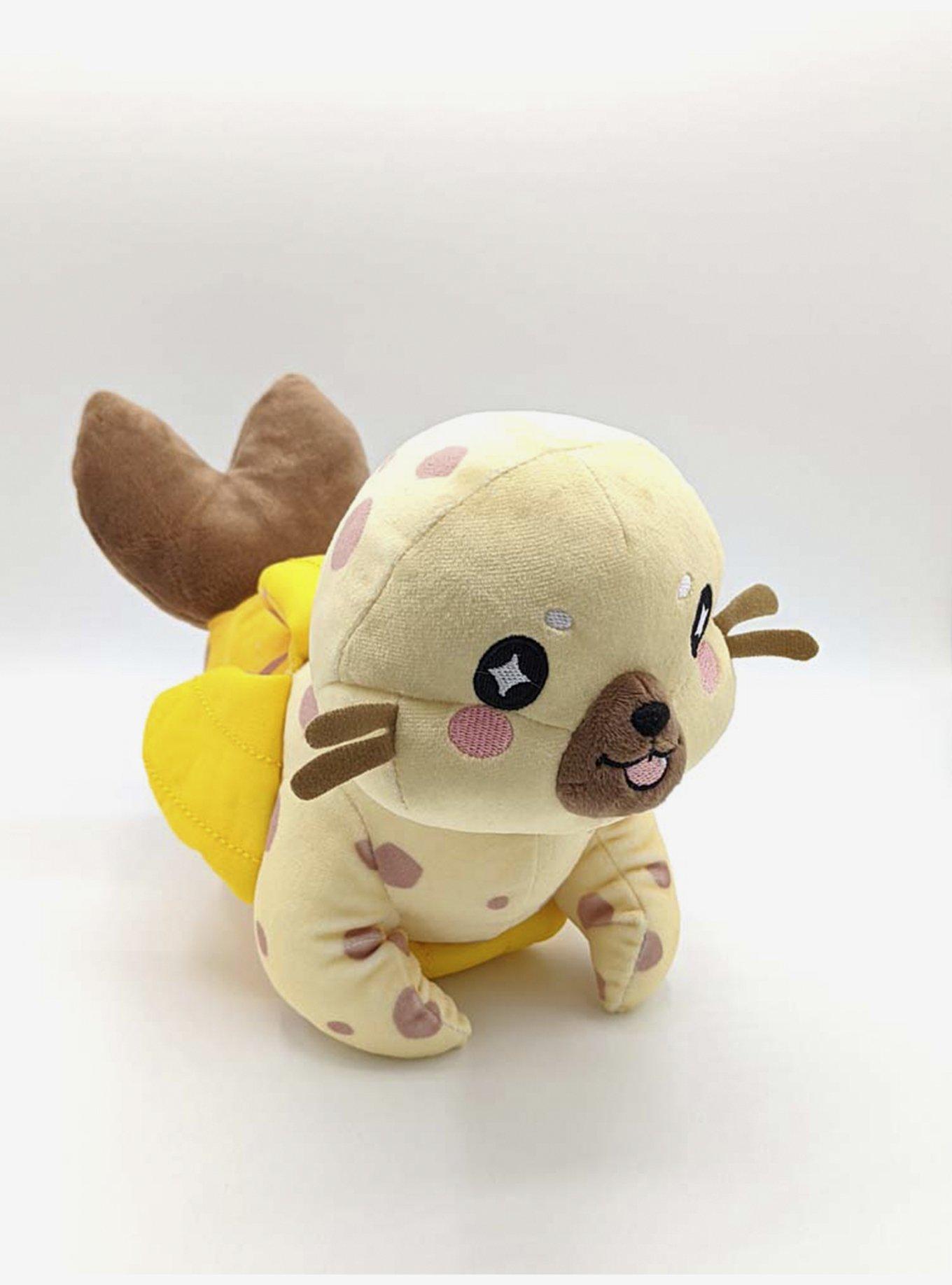 Tasty Peach Over-Ripe Banana Seal Plush, , hi-res