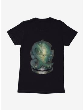Harry Potter Slytherin Crest Illustrated Womens T-Shirt, , hi-res