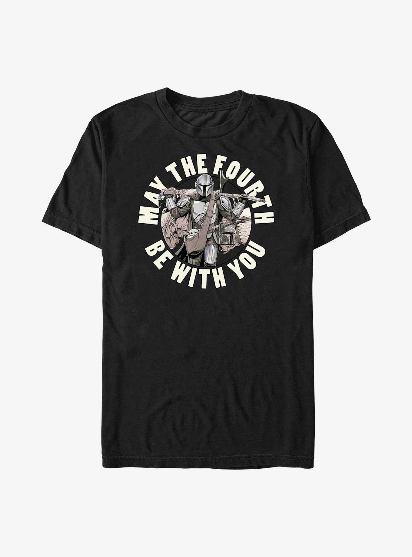 Star Wars The Mandalorian May The Fourth Be With You T-Shirt, , hi-res