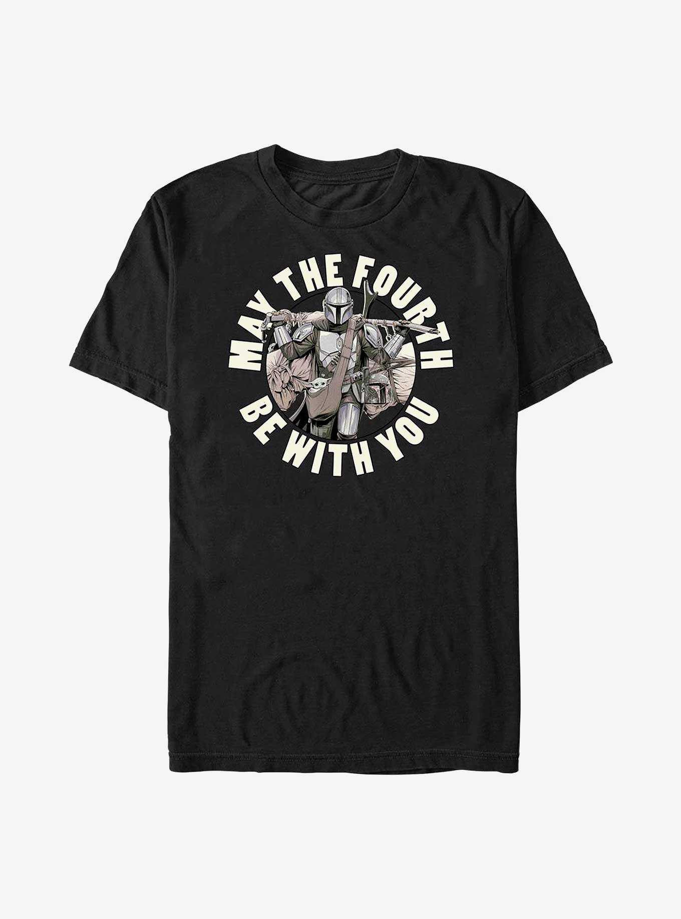 Star Wars The Mandalorian May The Fourth Be With You T-Shirt, , hi-res