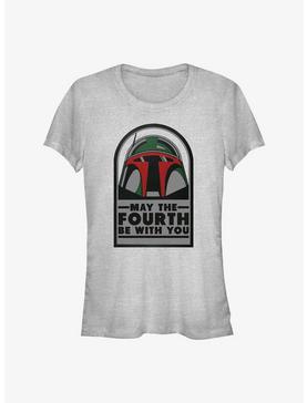 Star Wars May The Fourth Be With You Girls T-Shirt, ATH HTR, hi-res