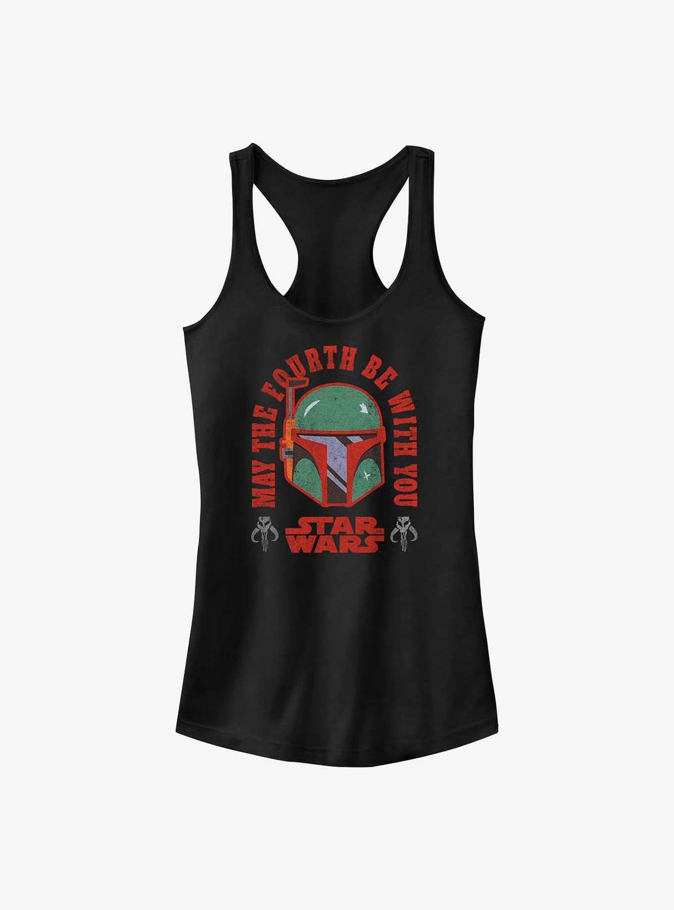 Star Wars May The Fourth Be With You Girls Tank, BLACK, hi-res