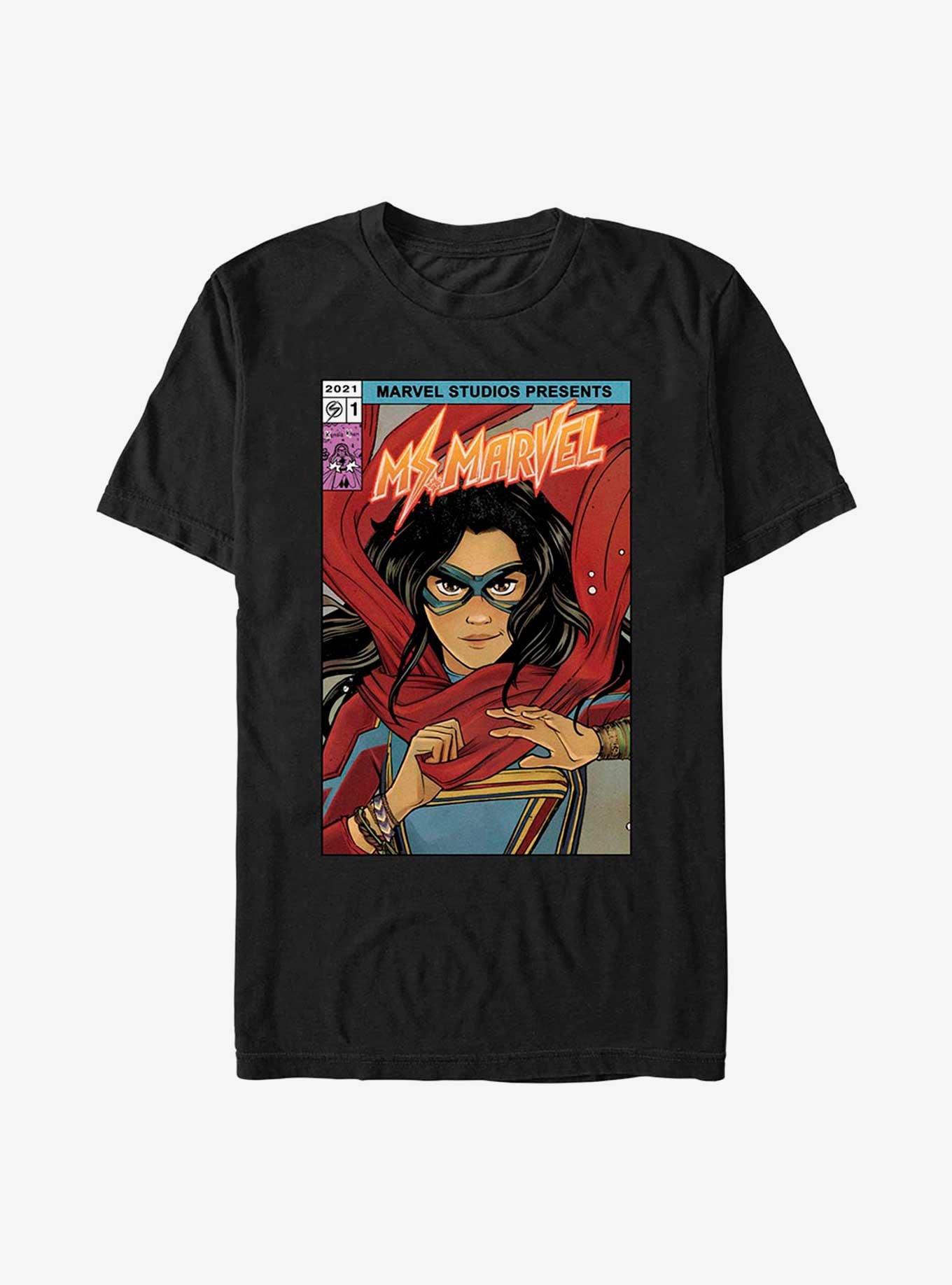 Marvel Ms. Marvel Comic Cover T-Shirt