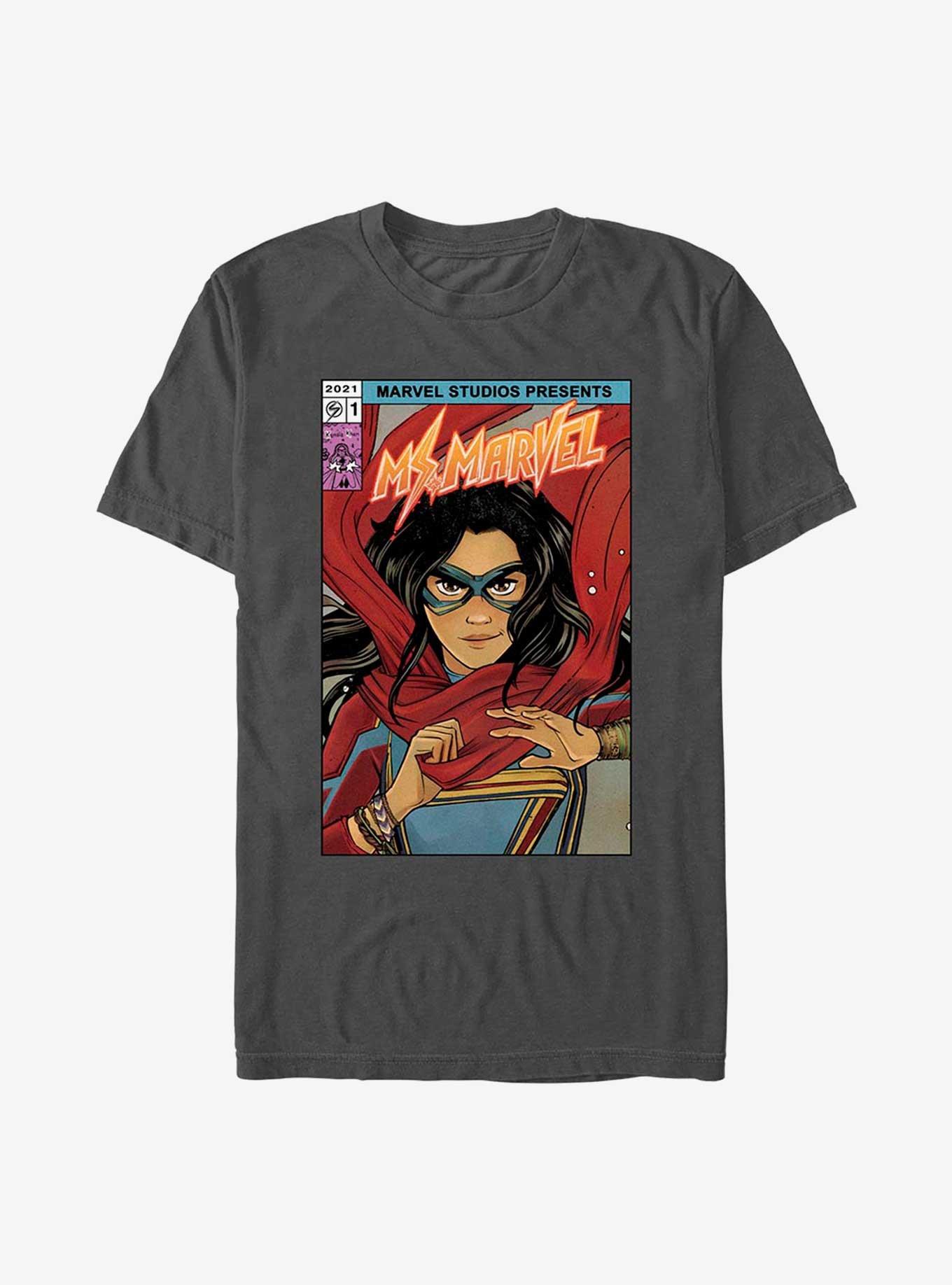 Marvel Ms. Marvel Comic Cover T-Shirt, , hi-res