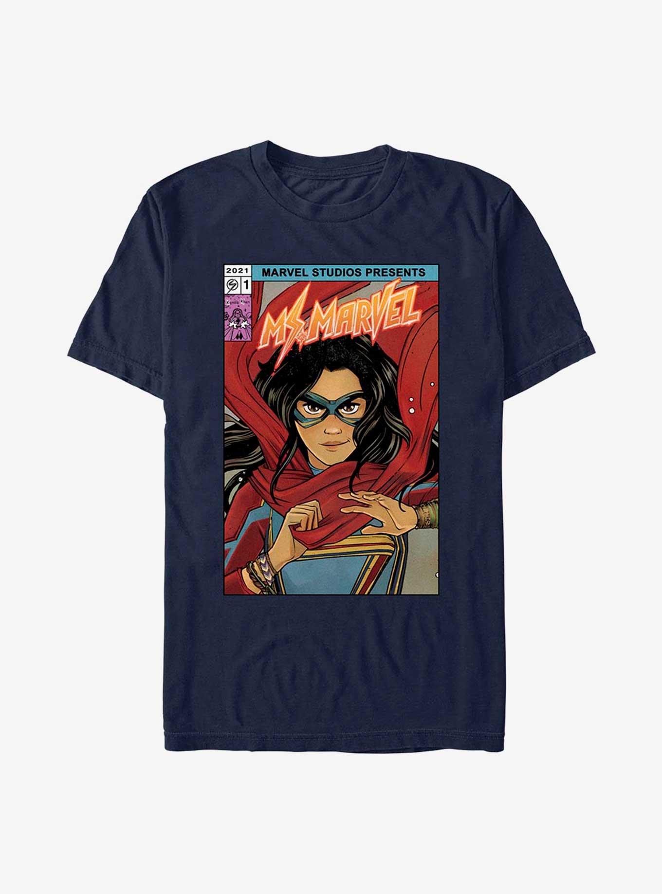 Marvel Ms. Marvel Comic Cover T-Shirt, , hi-res