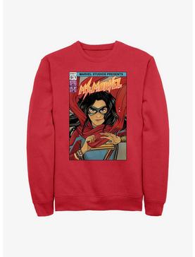 Marvel Ms. Marvel Comic Cover Sweatshirt, , hi-res