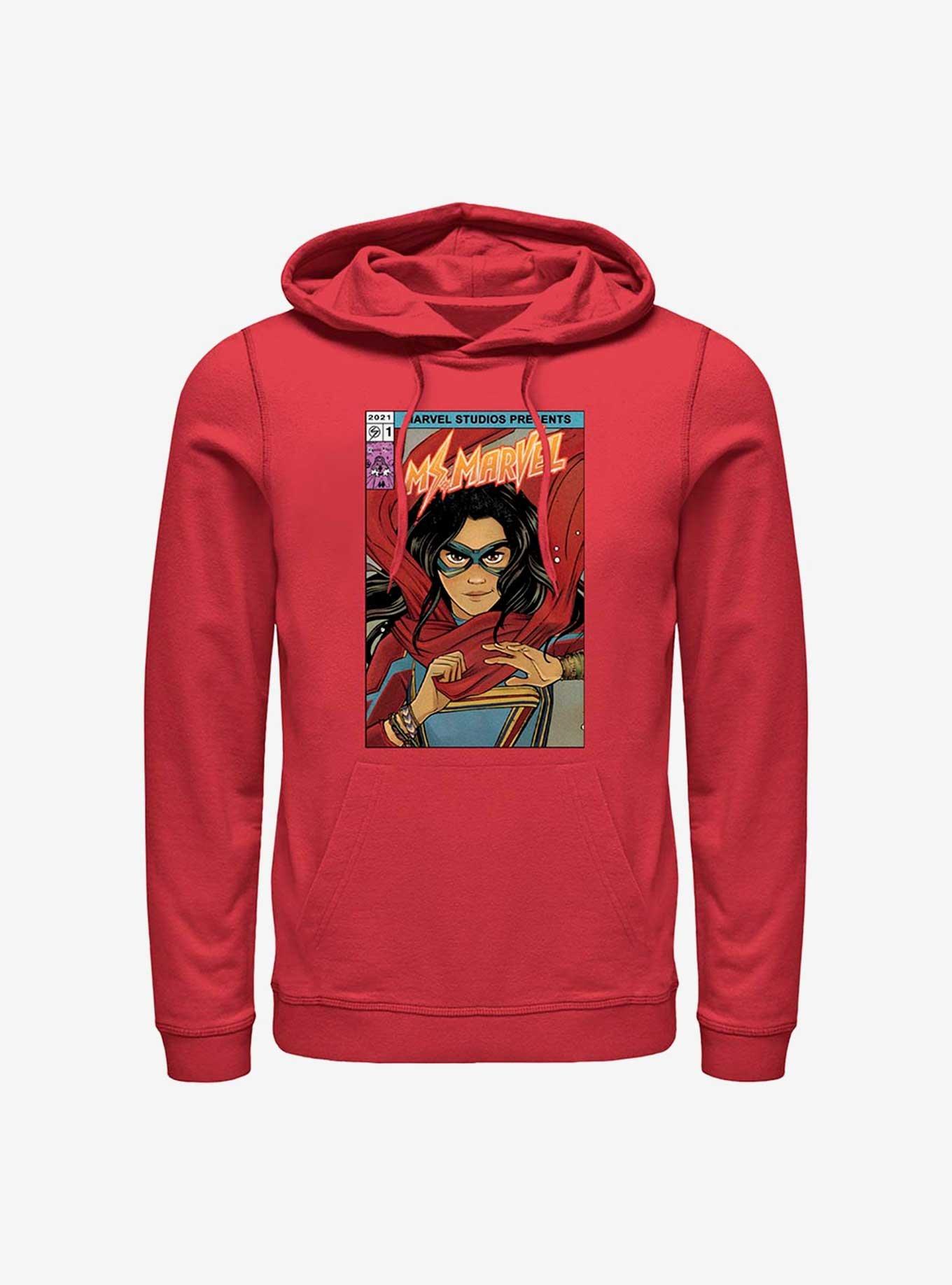 Marvel Ms. Marvel Comic Cover Hoodie