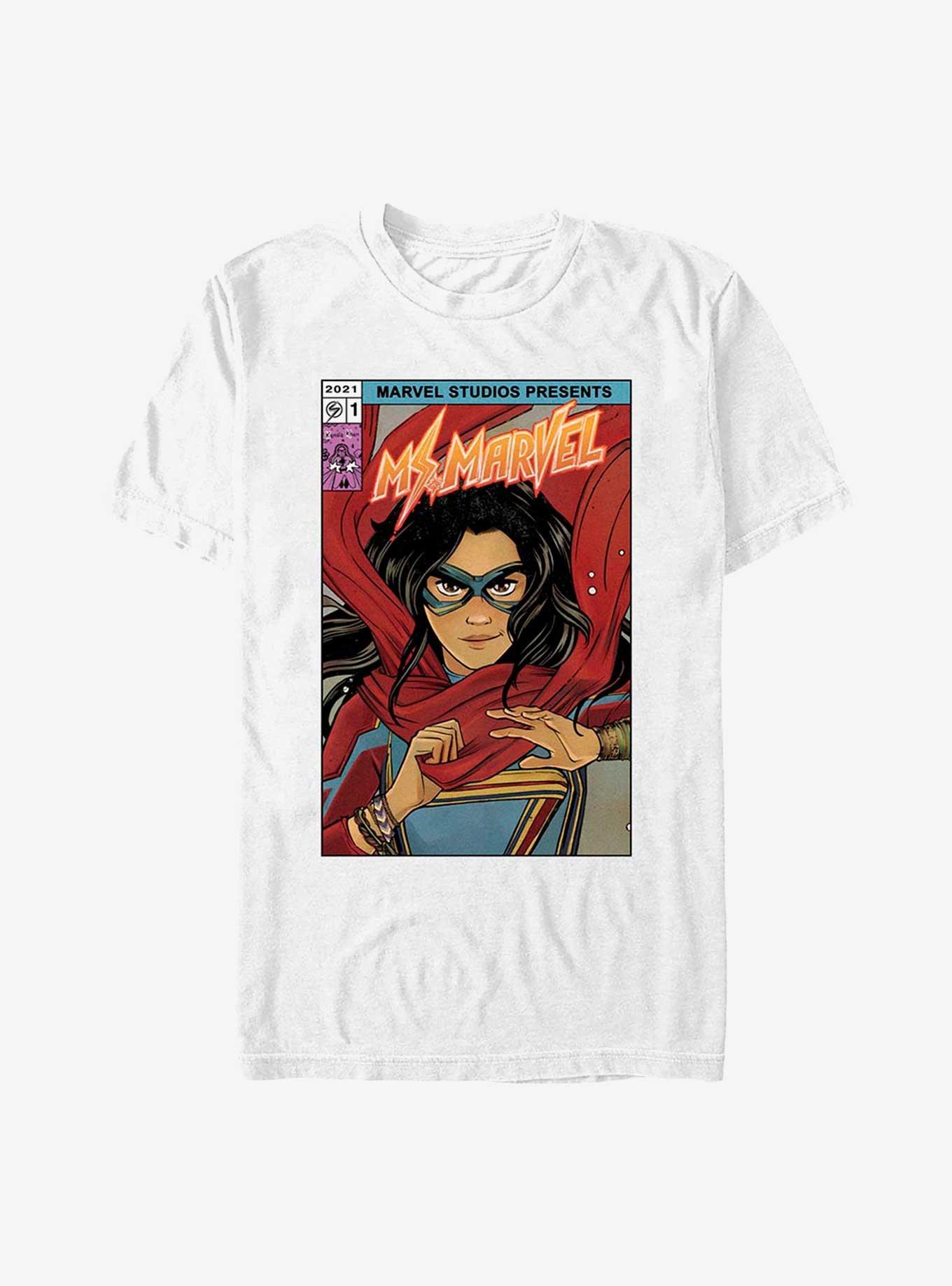 Marvel Ms. Marvel Comic Cover T-Shirt, , hi-res