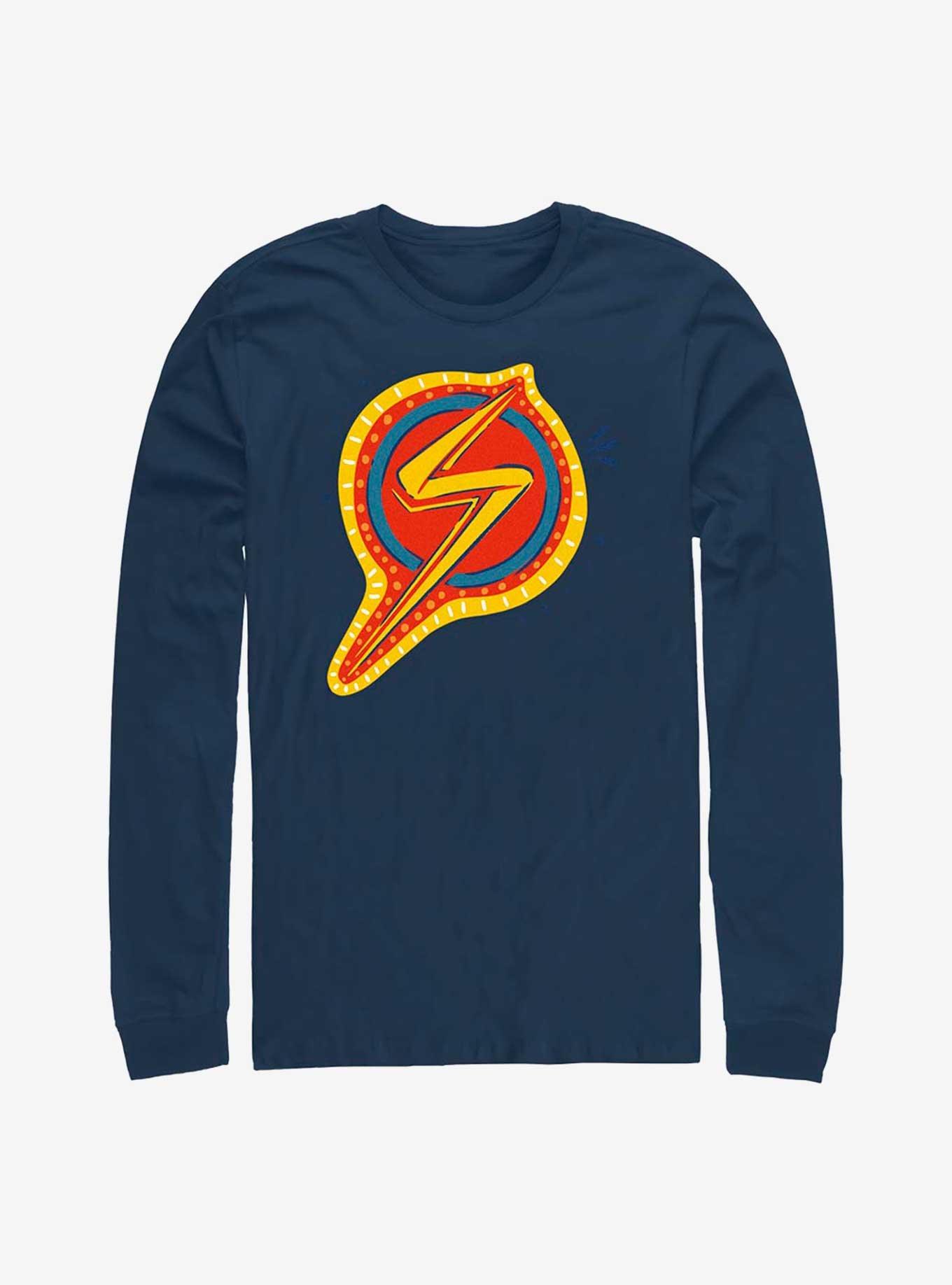 Marvel Ms. Marvel Decorative Symbol Long-Sleeve T-Shirt, , hi-res