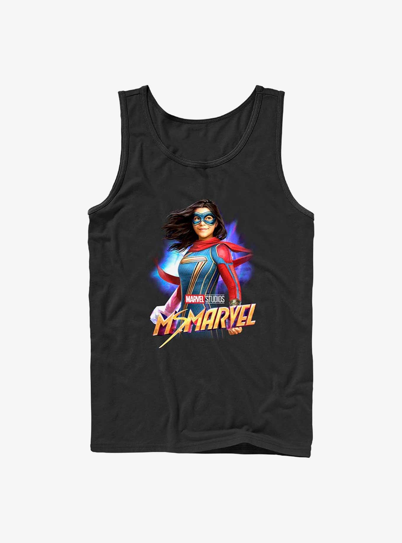 Marvel Ms. Marvel Hero Tank, BLACK, hi-res