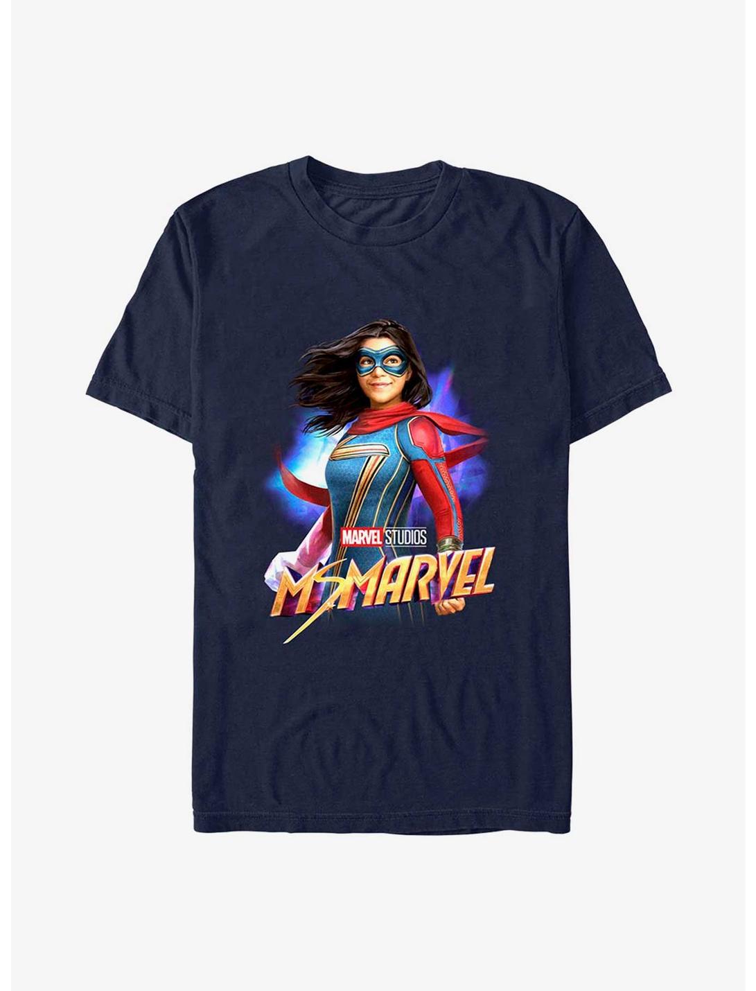 Marvel Ms. Marvel Hero T-Shirt, NAVY, hi-res