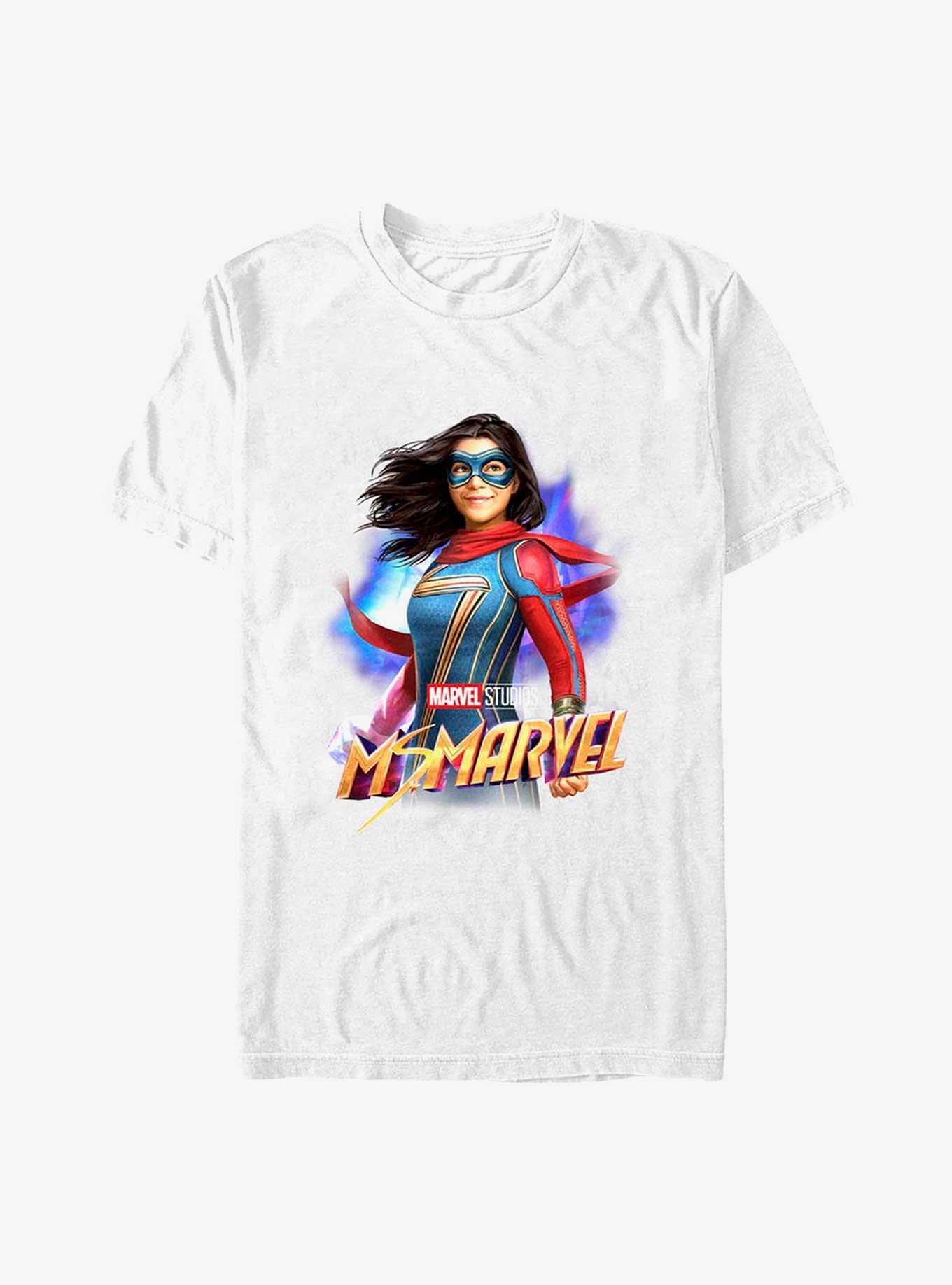 Marvel Ms. Marvel Hero T-Shirt, WHITE, hi-res