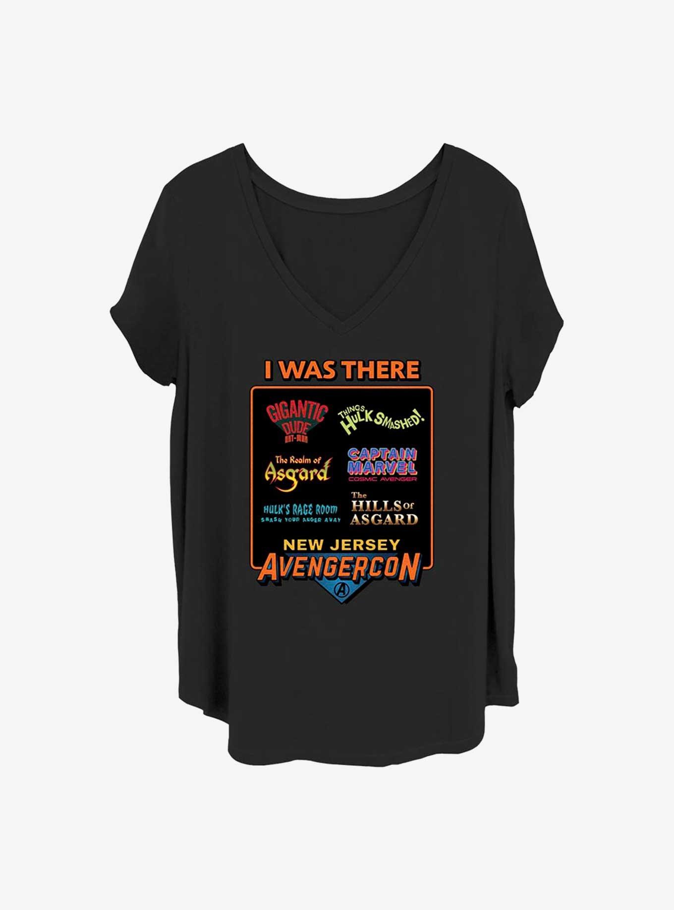 Marvel Ms. Marvel Avengerscon I Was There Girls T-Shirt Plus Size