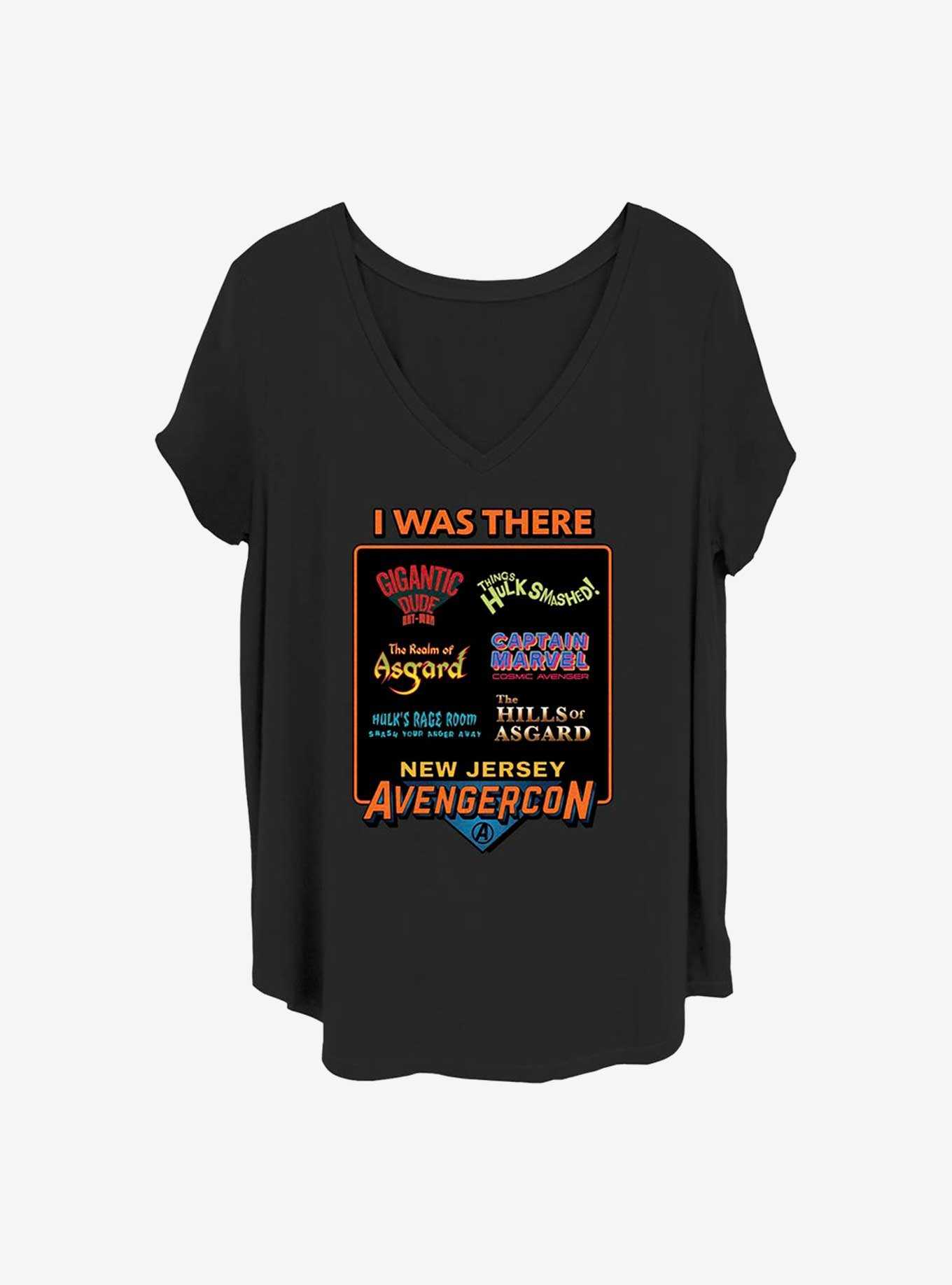 Marvel Ms. Marvel Avengerscon I Was There Girls T-Shirt Plus Size, , hi-res