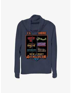 Marvel Ms. Marvel I Was There Avengercon Cowlneck Long-Sleeve Girls Top, , hi-res