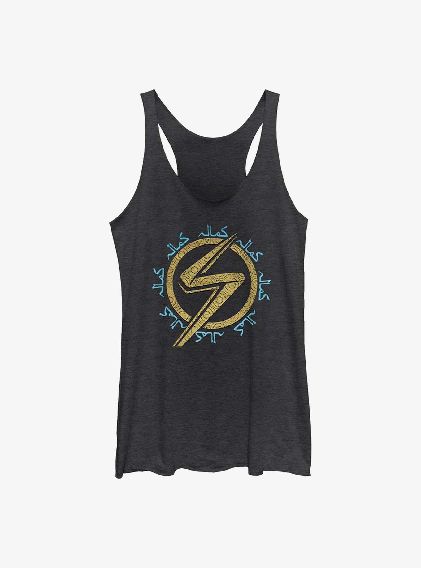 Marvel Ms. Marvel Icon GIrls Raw Edge Tank, , hi-res