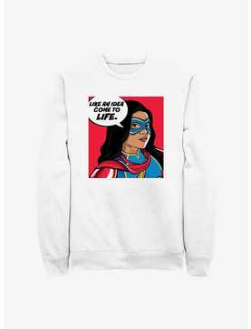 Marvel Ms. Marvel Idea Come To Life Sweatshirt, , hi-res