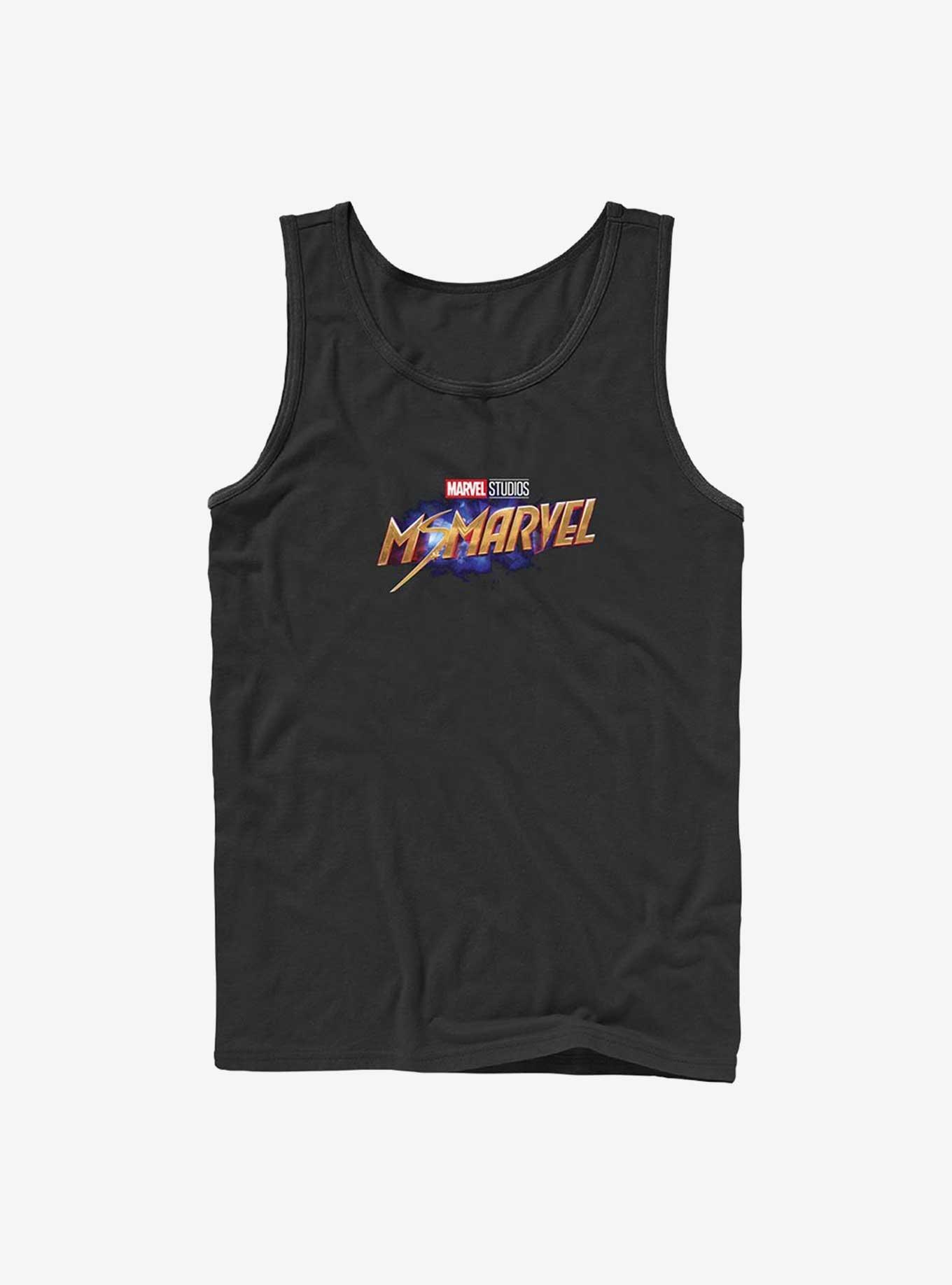 Marvel Ms. Marvel Logo Tank, , hi-res