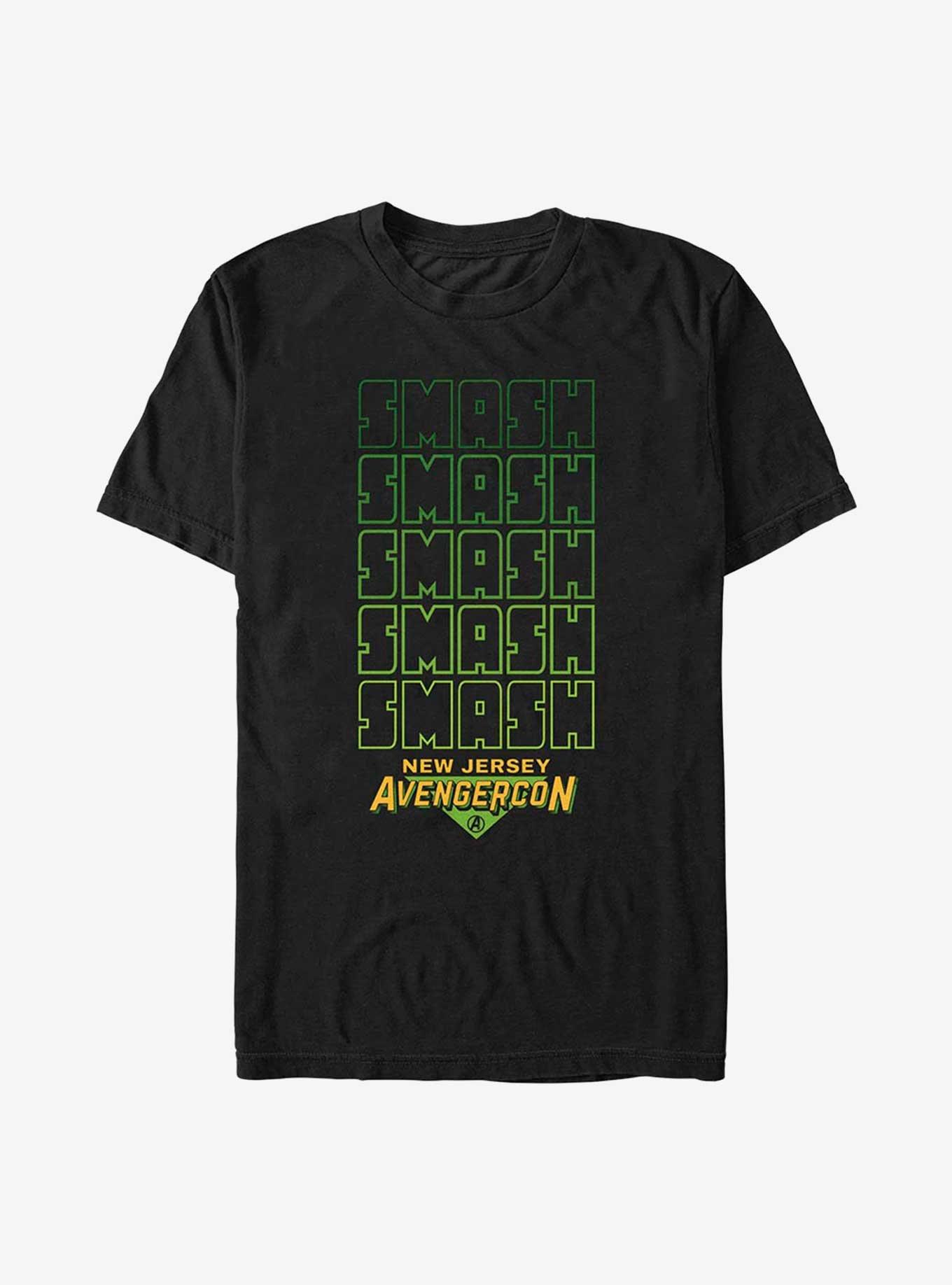 Marvel Ms. Marvel Smash Avengercon T-Shirt, BLACK, hi-res