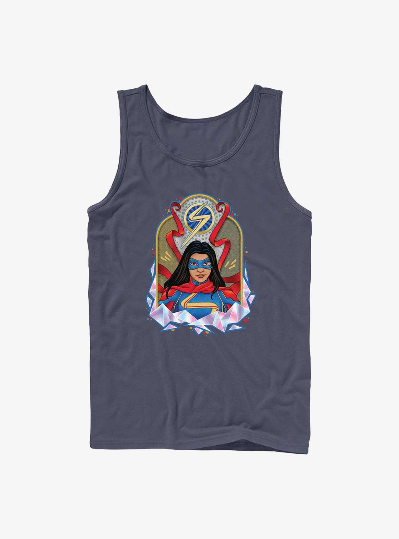 Marvel Ms. Marvel Tombstone Tank, NAVY, hi-res