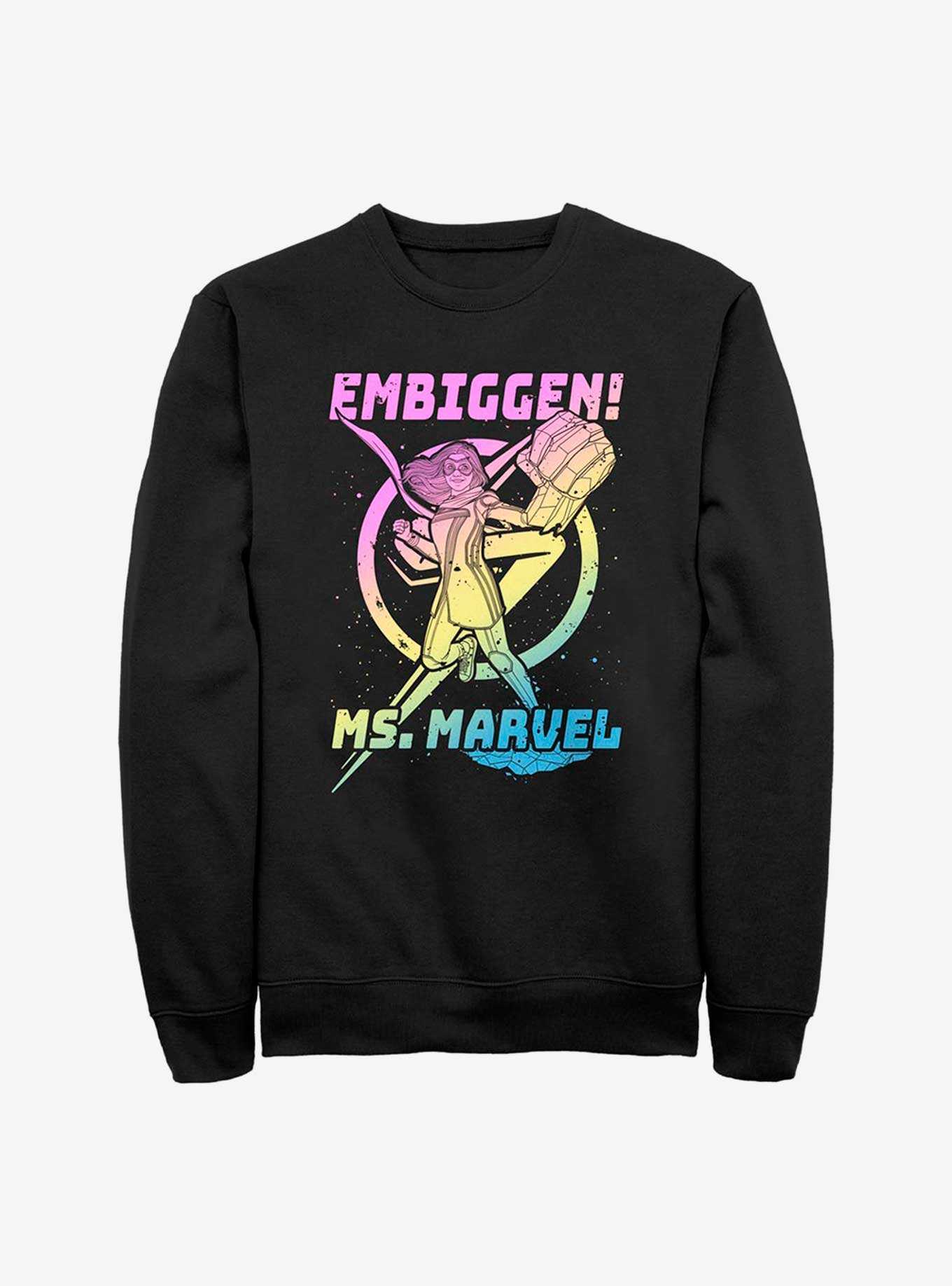 Marvel Ms. Marvel Gradient Marvel Sweatshirt, , hi-res